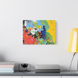 Abstract Color Splash Matte Canvas — Stretched Wall Art thumbnail 39