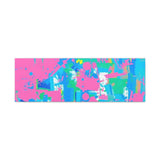 Neon Splash Abstract Canvas Print – Bright Pink & Aqua Modern Wall Art thumbnail 15