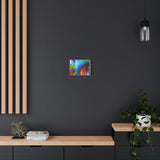 Abstract Color Explosion Matte Canvas Print thumbnail 31