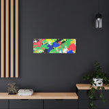 Abstract Color Splash Canvas Print — Vibrant Modern Wall Art thumbnail 70
