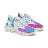 Colorful Tie-Dye Mesh Sneakers — Men's Athletic Casual Shoes thumbnail 1