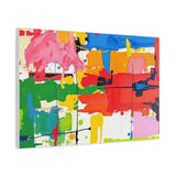 Abstract Color Splash Matte Canvas Print — Vibrant Modern Wall Art thumbnail 59