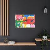 Abstract Color Splash Matte Canvas Print — Vibrant Modern Wall Art thumbnail 73