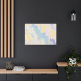 Pastel Abstract Brushstroke Canvas Wall Art thumbnail 73