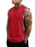 Men's Full Size Round Neck Tank Top Plus Size thumbnail 14