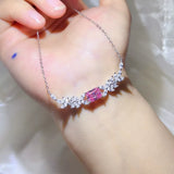 2 Carat 925 Sterling Silver Moissanite Necklace thumbnail 2
