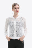 Openwork Zip Up Jacket thumbnail 1