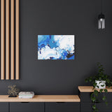 Abstract Blue Galaxy Canvas Print — Matte Stretched Wall Art thumbnail 61