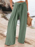 Full Size Drawstring Wide Leg Pants Plus Size thumbnail 19
