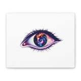 Cosmic Eye Canvas Print — Galaxy Eye Matte Stretched Wall Art thumbnail 2
