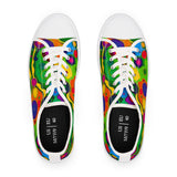 Colorful Retro Bubble Women's Low Top Sneakers thumbnail 6