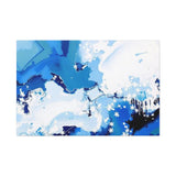 Abstract Blue Galaxy Canvas Print — Matte Stretched Wall Art thumbnail 21