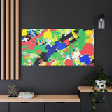 Abstract Color Splash Canvas Print — Vibrant Modern Wall Art thumbnail 97