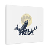 Howling Wolf Moon Matte Canvas Wall Art — Stretched 1.25" thumbnail 41