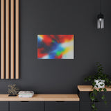 Abstract Color Burst Canvas Print — Vibrant Stretched Matte Wall Art thumbnail 64