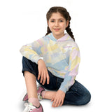 Pastel Brushstroke Kids Hoodie thumbnail 7