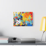 Abstract Splash Colorful Matte Canvas Wall Art – Vibrant Modern Stretched Print thumbnail 39