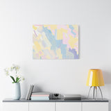 Pastel Abstract Brushstroke Canvas Wall Art thumbnail 66
