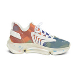 Mesh Sneakers — Colorful Abstract Athletic Shoes for Women thumbnail 4