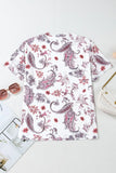 Paisley Mock Neck T Shirt thumbnail 6