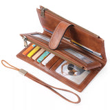 Vintage Style Leather Wallet thumbnail 3