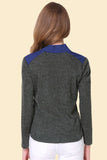 Two-Tone Spliced Shirt thumbnail 3