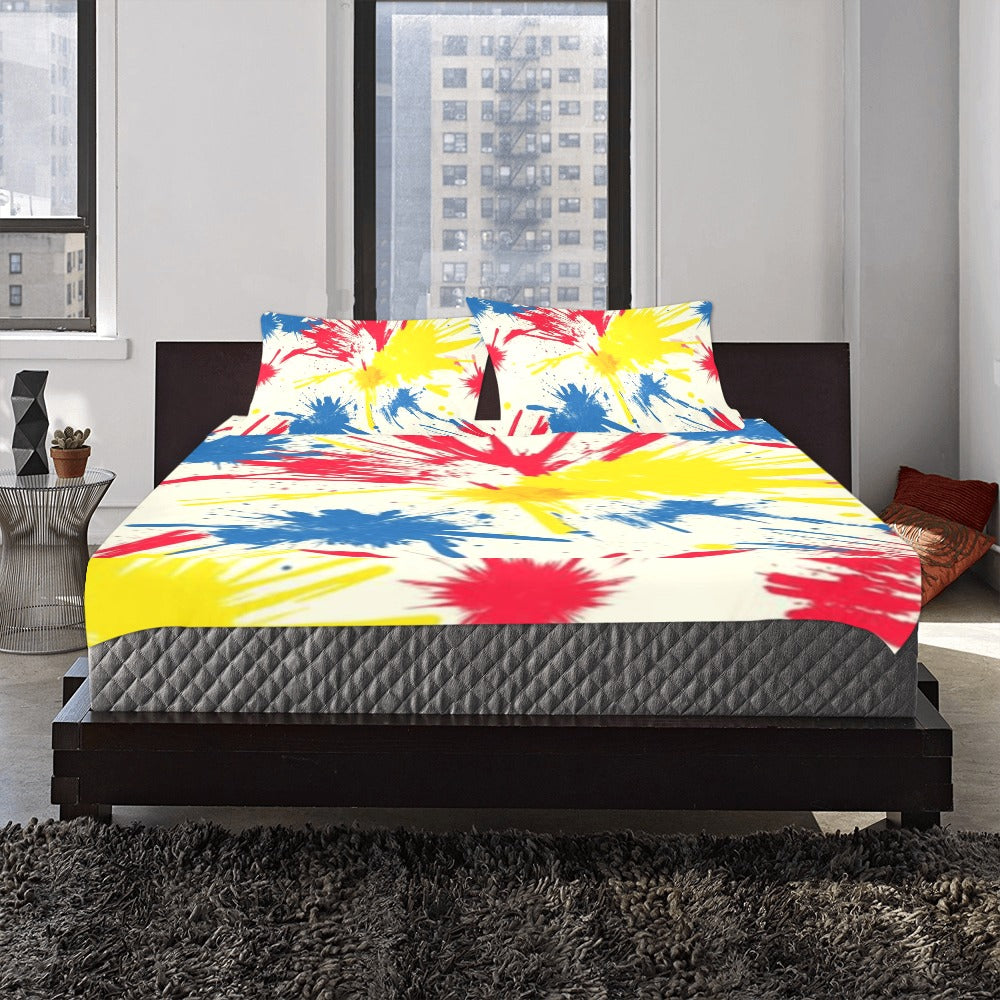 Sunset Valley Landscape Bedsheet Set