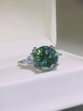 5 Carat Moissanite 925 Sterling Silver Ring thumbnail 5