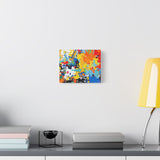 Abstract Splash Colorful Matte Canvas Wall Art – Vibrant Modern Stretched Print thumbnail 30
