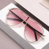 Oversized Aviator Gradient Sunglasses thumbnail 4
