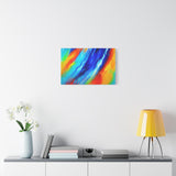 Abstract Rainbow Wave Matte Canvas Print — Vibrant Stretched Wall Art thumbnail 48
