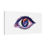 Cosmic Eye Canvas Print — Galaxy Eye Matte Stretched Wall Art thumbnail 56