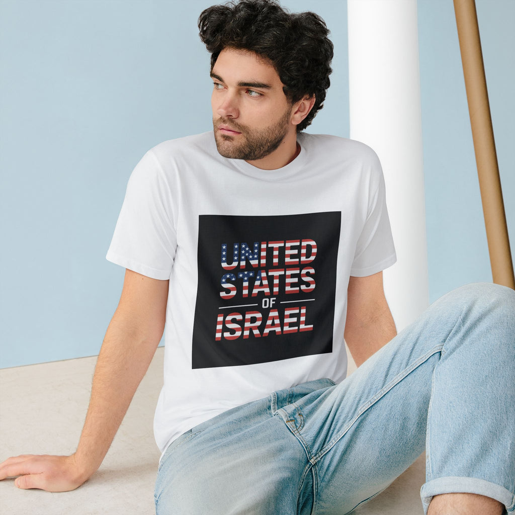 United States of Israel Flag Graphic T-Shirt