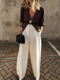 Single-Button Fitted Cardigan thumbnail 7
