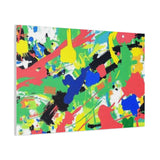 Abstract Color Splash Canvas Print — Vibrant Modern Wall Art thumbnail 86