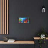 Abstract Color Explosion Matte Canvas Print thumbnail 43