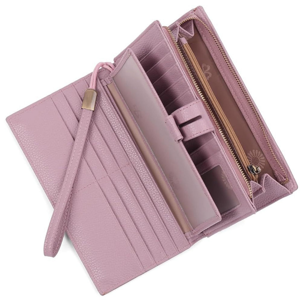 Leather Long Wallet