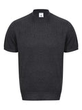Men's Mock Neck Short Sleeve Knit Top thumbnail 1
