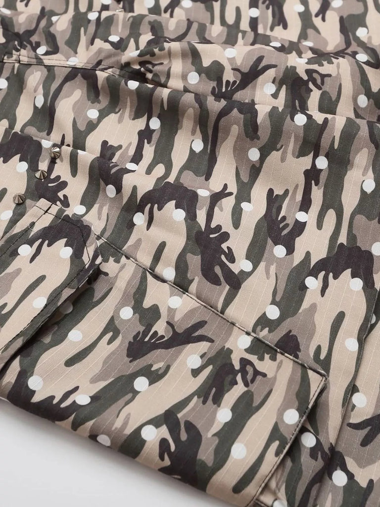 Men's Camouflage Cargo Capris