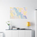 Pastel Abstract Brushstroke Canvas Wall Art thumbnail 87