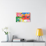 Abstract Color Splash Matte Canvas Print — Vibrant Modern Wall Art thumbnail 48