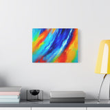 Abstract Rainbow Wave Matte Canvas Print — Vibrant Stretched Wall Art thumbnail 36