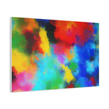 Abstract Color Burst Canvas Print — Vibrant Stretched Matte Wall Art thumbnail 71