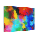Abstract Color Burst Canvas Print — Vibrant Stretched Matte Wall Art thumbnail 98