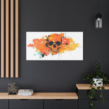 Skull Art Canvas Print – Vibrant Paint-Splash Skull Wall Decor thumbnail 25
