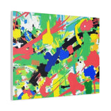 Abstract Color Splash Canvas Print — Vibrant Modern Wall Art thumbnail 62
