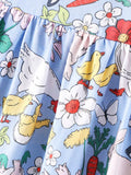 Children's Farm Animal Print Dress thumbnail 5
