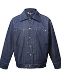 Men's Snap Down Long Sleeve Denim Jacket thumbnail 1