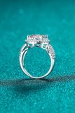 5 Carat Moissanite 925 Sterling Silver Ring thumbnail 6