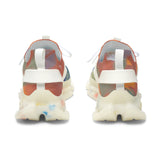 Mesh Sneakers — Colorful Abstract Athletic Shoes for Women thumbnail 3